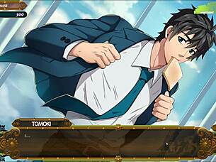 Full service gay hentai game episode 1 features a sexy model giving a swedish oil massage