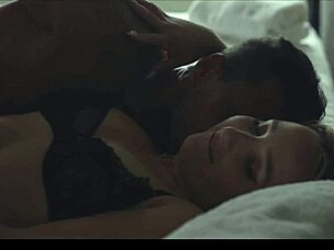 french blonde's pussy licked and fucked in luxury swinger party