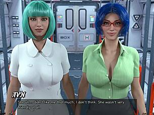 Hot Indian Milf Stranded in Space Gets Naked and Explores Her Curvy Body