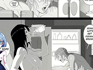 Girls night out 4: an anime hentai adventure