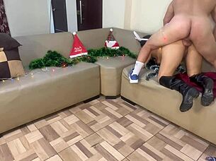 Wow, Celebrating Christmas With My Big Ass Stepmom!