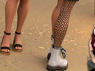 have you seen sexy babes nude on beach?