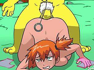 Pokemon Animation Trio Engages In Intense Fucking Hard With Derpixon