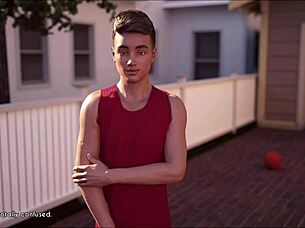 A wife and stepmother hentai game with missing spicy scenes! 🔥