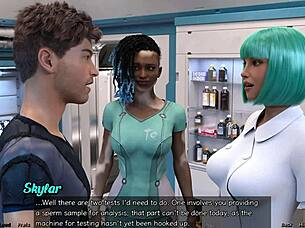 She wants to touch my cock