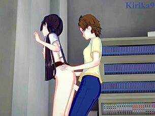 hanako and chisato in cute outfit scene