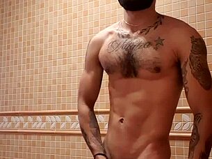 Feeling excited after a hot shower with my partner