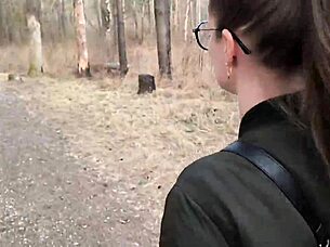 i met a woman in a forest park who pulled me into the bushes.