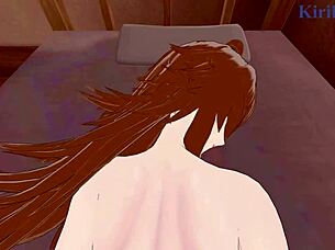 Mei Terumi and Konan, are you creampieing in intense naruto hentai?