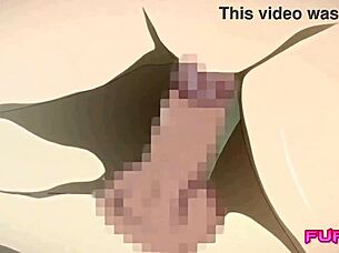 Making my classmate cum hard in this hentai adventure.