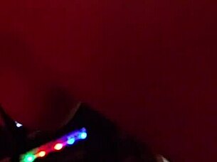 Juicy booty masked ebony gets fucked by skinny dude