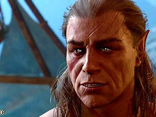 baldurs gate 3 naked playthrough halsin romance