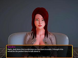 exploring my new family with big tits in episode 517 😍