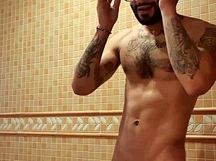 Feeling excited after a hot shower with my partner