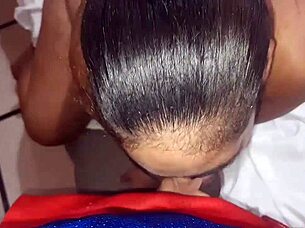 Wow, busty blonde housewife takes on a bbc first time!