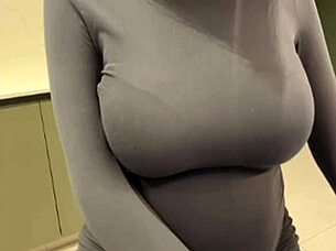 I Love My Stepmom's Big Milky Tits, Masturbating Publicly 😍