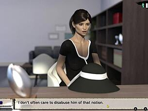 Babysitter 09 Starts Wild Routine in 3D Hentai Office