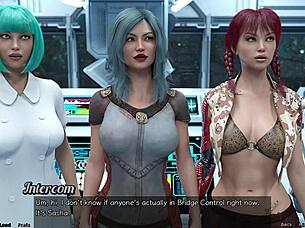 Hot Indian Milf Stranded in Space Gets Naked and Explores Her Curvy Body