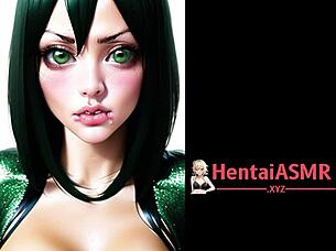 Froggy Anime Sluts Masturbating In Bikinis Around The Pond!