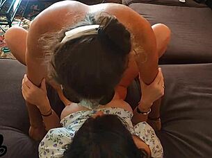 i cum in roommate's pussy after licking 😏