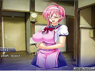 watching through a peeping hole in apartment of love ep 9