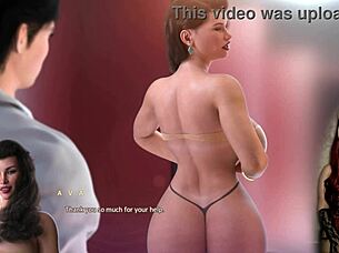 apocalust 10 reveals hard nipples and sexy breasts in outdoor changing room cosplay