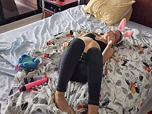 family sinners - hot step daughter finds her step dad jerking off and decides to assist him with a blow job