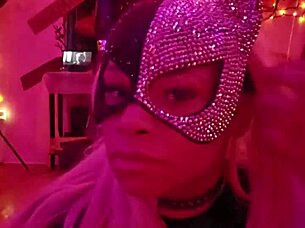 Angelg takes big black cock on halloween