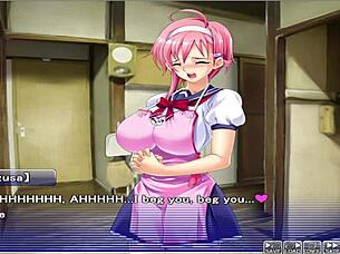 watching through a peeping hole in apartment of love ep 9