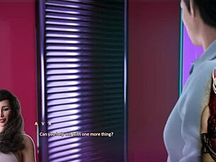 apocalust 10 reveals hard nipples and sexy breasts in outdoor changing room cosplay