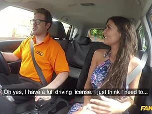 Posh Wife Cheats, Fucks Instructor With Monster Cock!