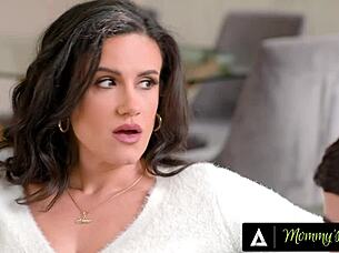 Caring Milf Penny Barber Comforts Stepson with Big Tits