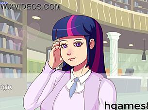 hey, check out this airhead academy anime dating game part one