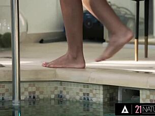 alluring beauty romy indy enjoys big cock deep in her wet pussy 😘