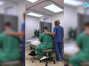 Fit milf nurse loses job at hospital