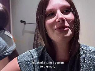 Great fuck in dressing room