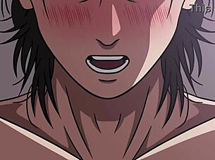 Eren pounds gothic Mikasa until he fills her with cum 😏