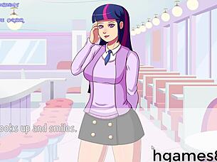 hey, check out this airhead academy anime dating game part one