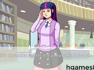 hey, check out this airhead academy anime dating game part one