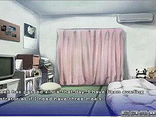 watching through a peeping hole in apartment of love ep 9