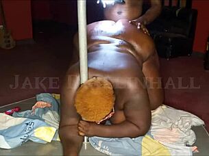 Sexy ssbbw loves sucking that monster cock 😘