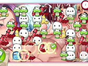 Cleaning Hentai Images In Paradise Game For Fun