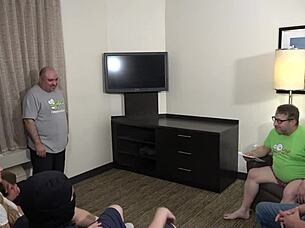 Tadople Hosts An Improv Class That Turns Into A Cum-Filled Gangbang With Big Cocks And Natural Tits!