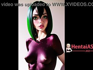 Froggy Anime Sluts Masturbating In Bikinis Around The Pond!