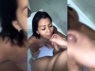 In The Bathtub With My Step-Nephew's Big Cock