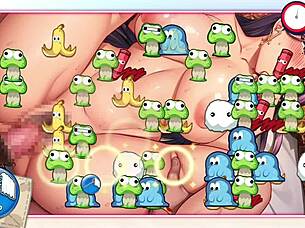 Cleaning Hentai Images In Paradise Game For Fun