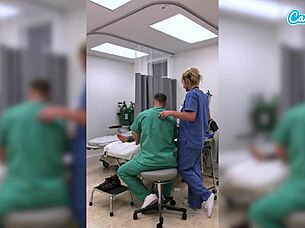 Fit milf nurse loses job at hospital