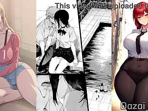 Makima And Denji In Bondage Chains In Chainsaw Man?