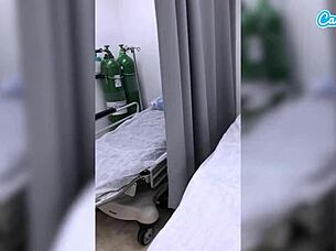 Fit milf nurse loses job at hospital