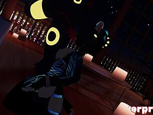 Have you seen this Vulpix getting cuckolded by Umbreon and furry in VRChat?